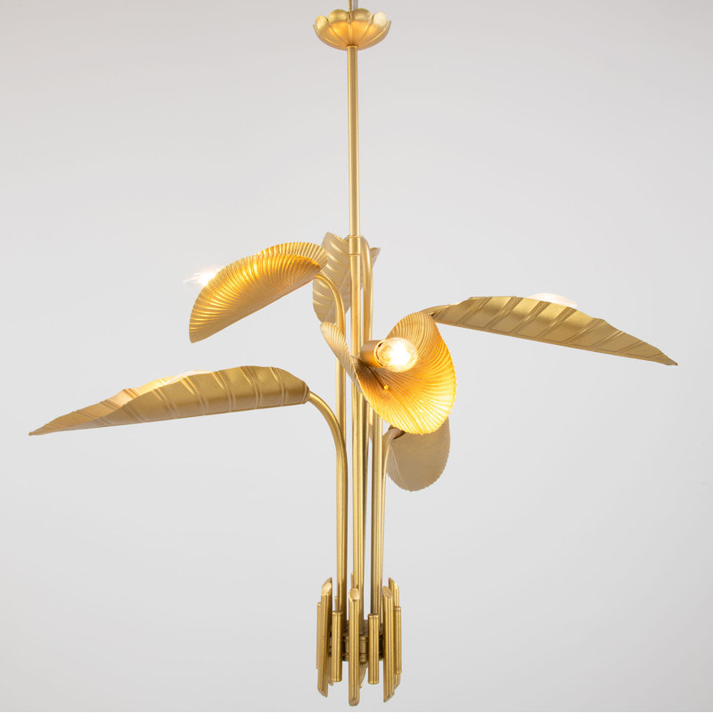 Nana 6 - Light Chandelier, Gold