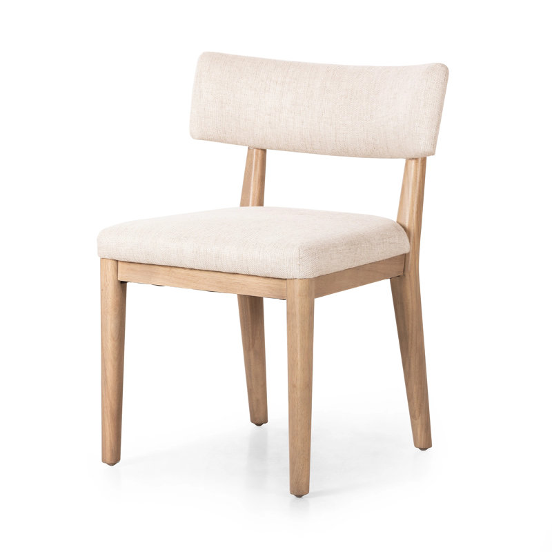 Chaise d'appoint Amali, Beige, Naturel