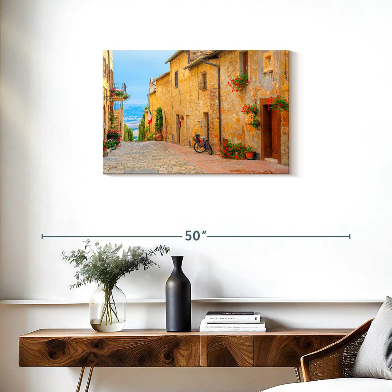 Ravi San Gimignano Street, 20" H x 30" W