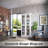 6-Tier Glass Door Display Case Curio Cabinet with Shelves