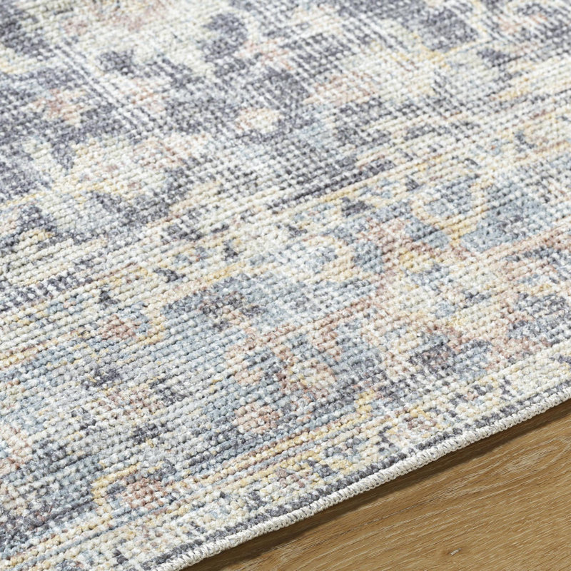 Our PNW Home x Livabliss Olympic Charcoal Traditional Area Rug, Rectangle 2'2" x 3'9"
