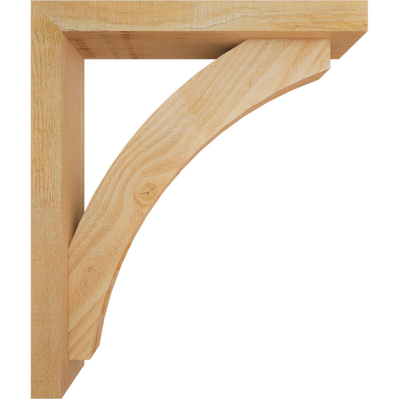 Support pour scie rugueuse Thorton bloc de 4 po x P 22 po x H 26 po avec entretoise décalée, sapin Douglas, 26 x 22
