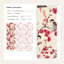 Papier peint amovible floral avec oiseaux-490389128