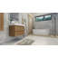 Ensemble de meuble-lavabo mural simple 30 po Arieyanna-992001988