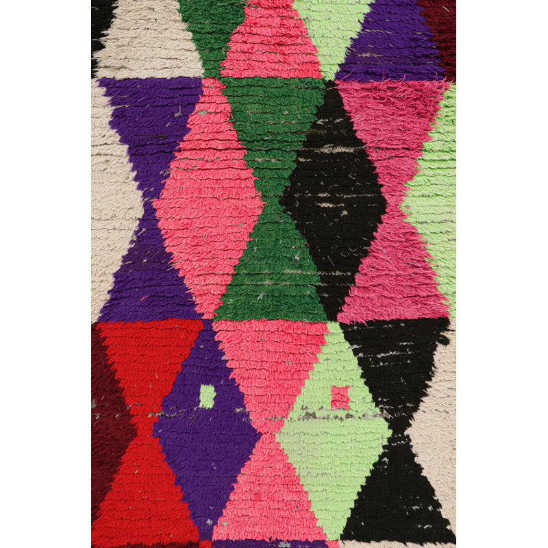 One-of-a-Kind 3'3"x7'1" Hand Knotted Area Rug
