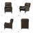 Beecher Lima Genuine Leather Manual Push Back Recliners -1607806243