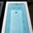60" X 30" Alcove Acrylic Rectangular Whirlpool Heated Jetted Tub In White With Drain and Overflow-101364531-101364529