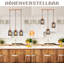 3-Light Pendant Lamp Wooden Hanging Lamp (E27) 