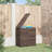 Gallon Water Resistant Poly Rattan Deck Box-72021623-122498495