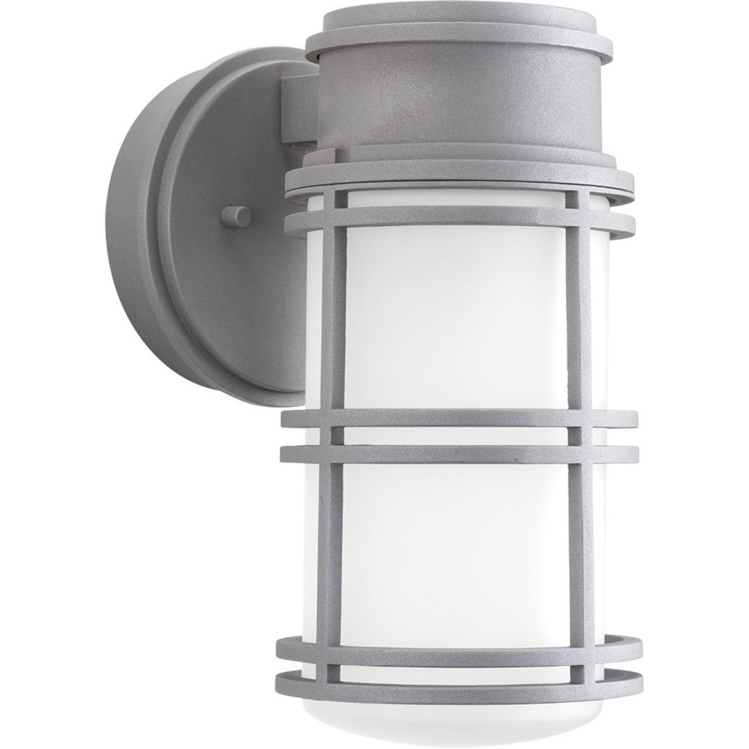 Tourad 10.625" H Integrated LED Outdoor Armed Sconce Latitude Run® 