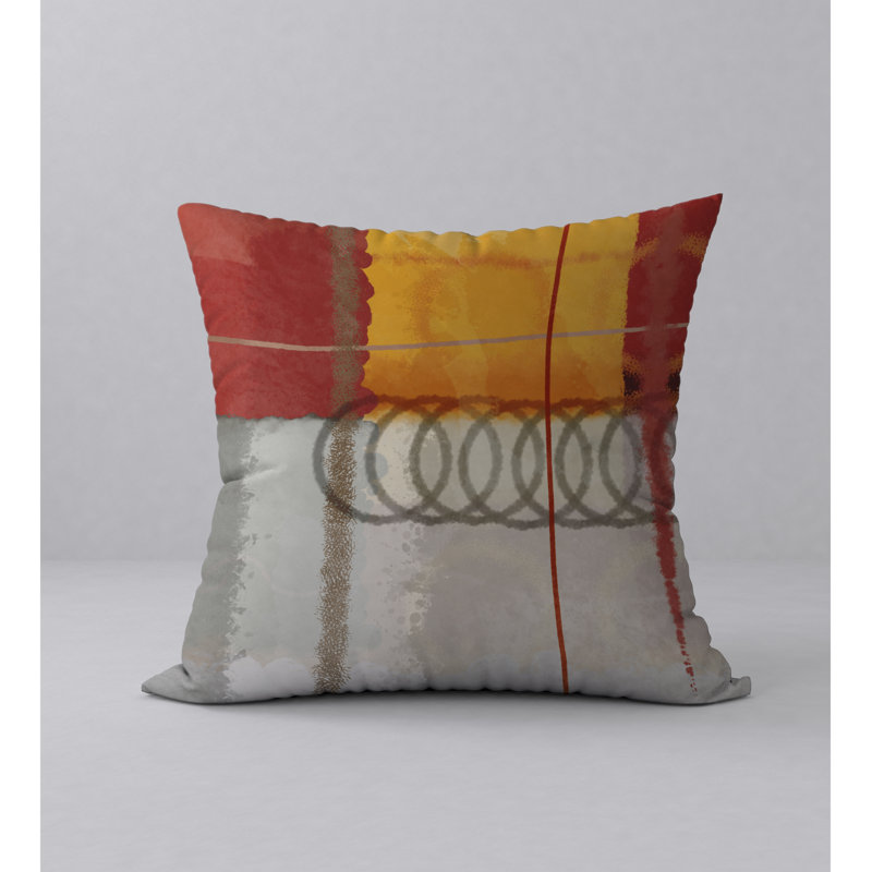 Housse de coussin carré et insert, 18" x 18"