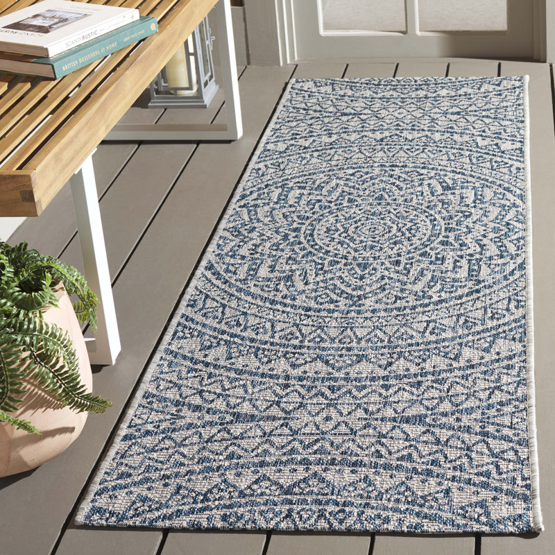 Tapis d'intérieur / extérieur Amedee Performance, Tapis de couloir 2 pi 3 po x 6 pi 7 po