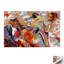 Abstract Jazz Music Canvas Art Featuring Saxophone and African American Ethnic Elements-1329800668-1329800664