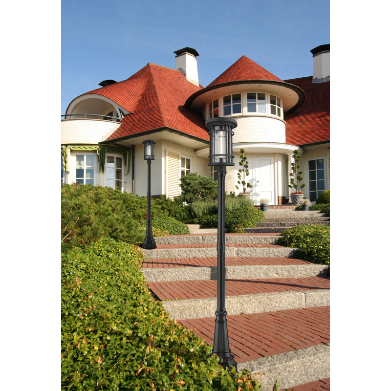 Lampadaire 111,5 "à 1 lumière Maag, Noir, H 109,5 po x l 14,25 po x P 14,5 po