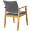 Ensemble de 2 chaises de salle à manger Artell de 47 cm (18,5 po) de hauteur, revêtues de similicuir et dotées d'une structure en bois massif.-489878057