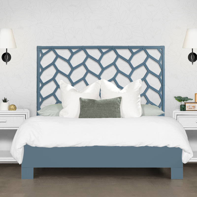 Silas Headboard, Twin Extra Long, Regatta Blue