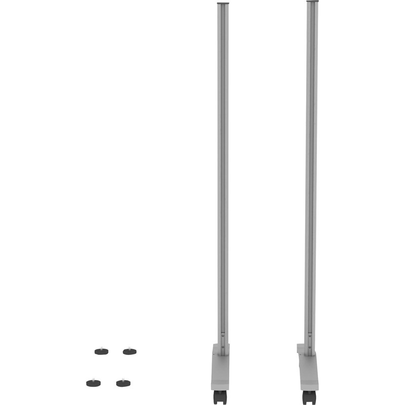 Pieds de panneau adaptables, H 48 po x l 18,8 po x P 2 po