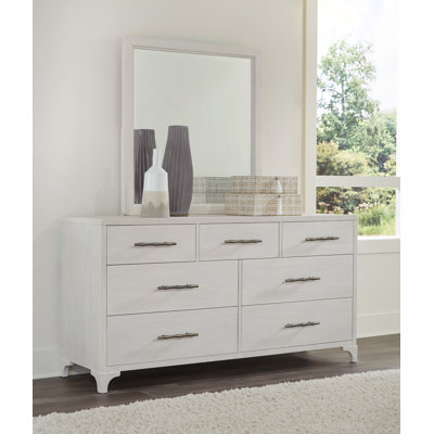 Abaco 6-Drawer Dresser And Mirror