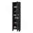Bathroom Cabinet 63.3" H, 2 Doors, 6 Shelves, Black Wengue - Bathroom