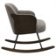 Chaise berçante rembourrée Valera-954945207