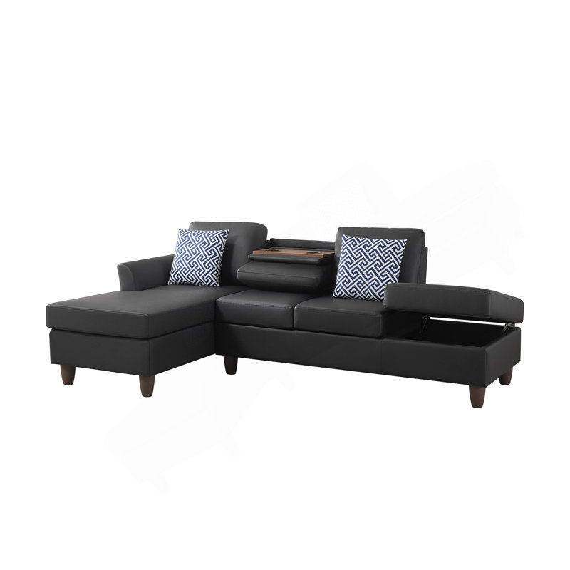 Unités de rangement cachées et coussins décoratifs assortis pour les maisons modernes