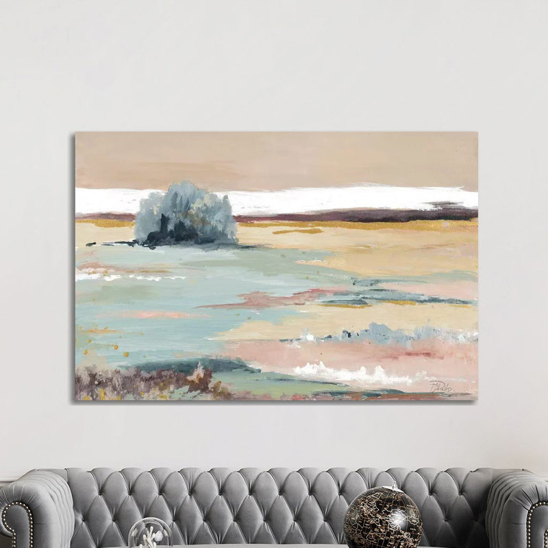 «Nice and Calm» par Patricia Pinto - reproduction d'art, Toile tendue, Pas de tapis, H 60 po x l 40po x P 1,5 po
