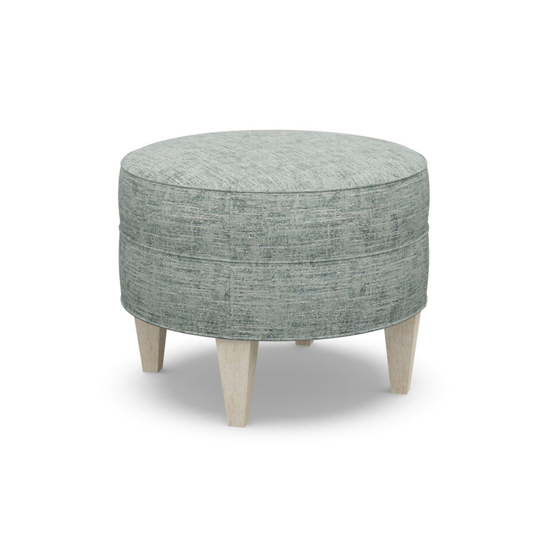 Round Ottoman, 9637-49, Sandstone