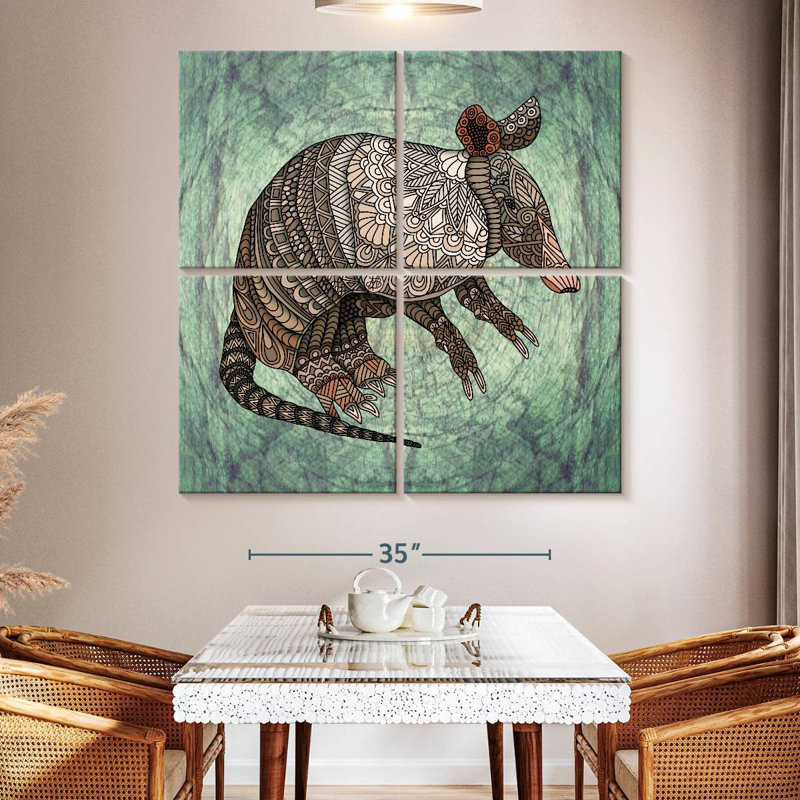Brampt Armadillo, 50" H x 50" W