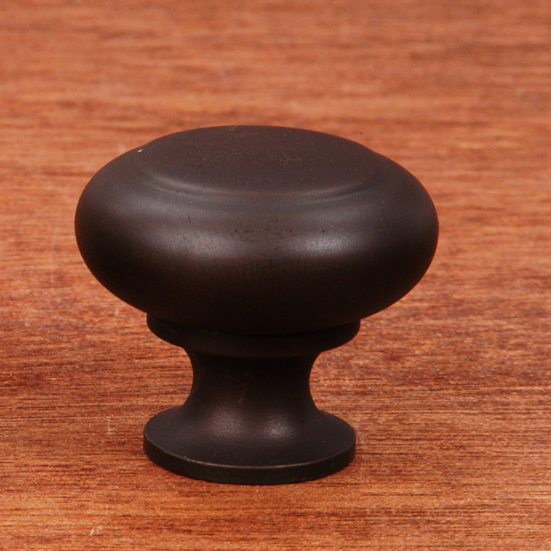 CK Series 1 1/4" Diameter Mushroom Knob, Oil Rubbed Bronze