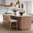 Boho Counter Height Bar Stool With Seagrass Backrest-450379016