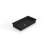 Badeloft 31.4" x 16.7" Stone Resin Undermount Bathroom Sink UB-05-L-GBLK in Glossy Black-71991110