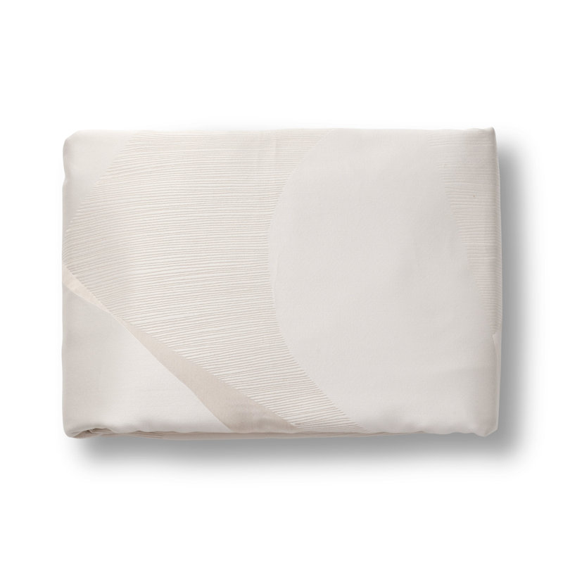 Clio Duvet Cover, King Duvet Cover, Pearl