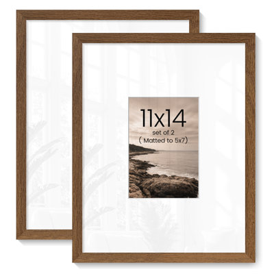 Solid Oak Wood Gallery Wall Picture Frame