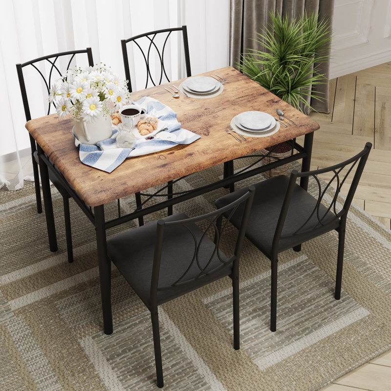 Dining Set, Brown, Brown, Brown, Brown
