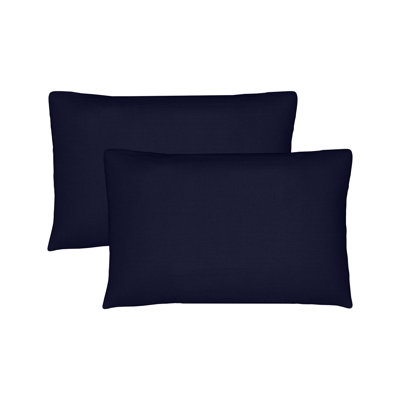 Set of 2 Sunbrella Throw Pillows, 12x20 Inch Rectangle Outdoor Throw Pillows Inserts with Covers
