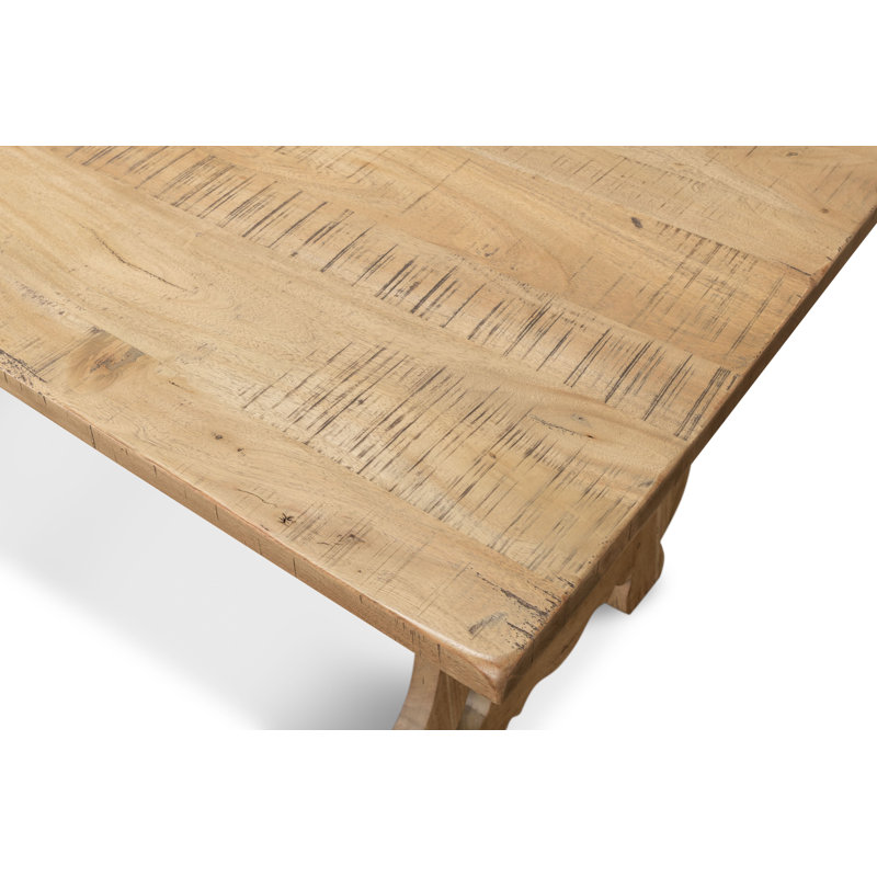 Calambac Walnut Wood Dining Table, Driftwood