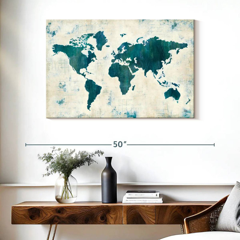 Aliaz Discover The World, 26" H x 39" W