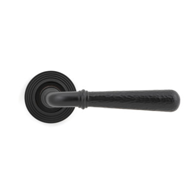 Hammered Newbury Lever on Rose Set (Beehive)