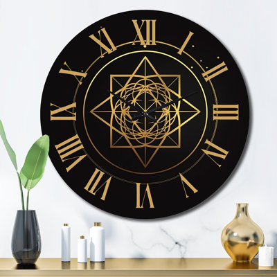 Horloge murale Gold