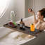 Table de bain rustique en bois rustique