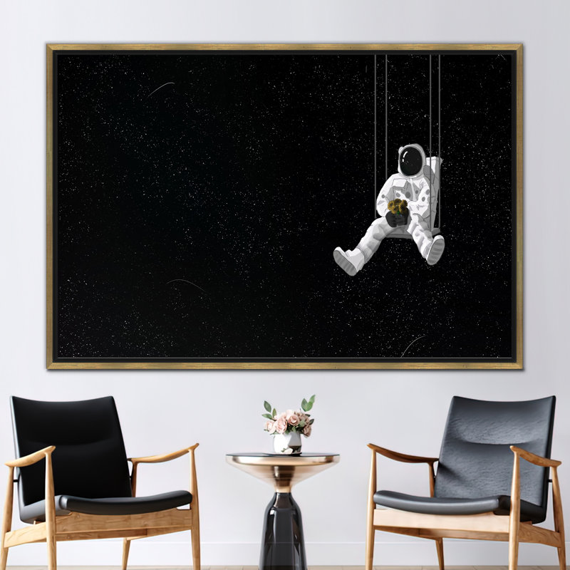 Print on Canvas, Gold Floater Framed, 60 cm H x 90 cm W