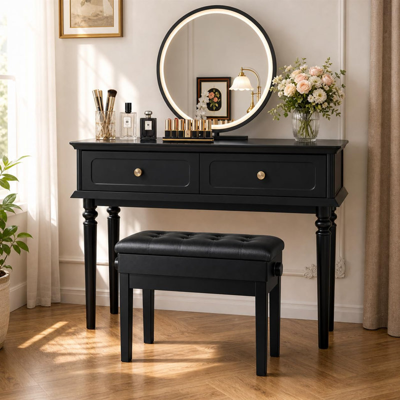 Leather Upholstered Bench, 73D x 33W x 58H centimetres