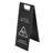 Double-Sided Caution Wet Floor Sign-94374826