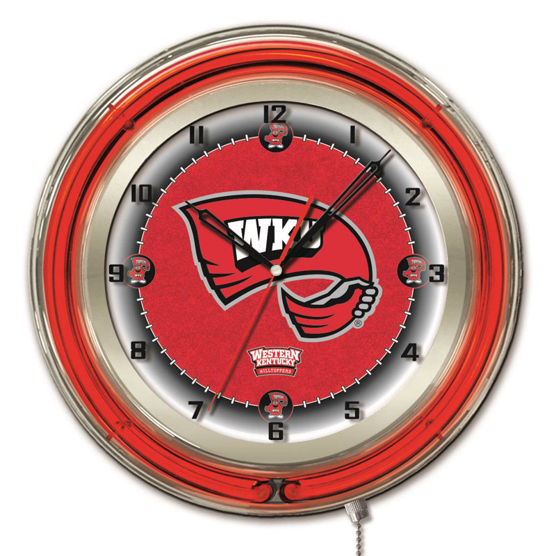 Horloge murale 19 po NCAA, Hilltoppers de Western Kentucky
