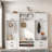4-in-1 Detachable Hall Tree With Coat Rack And 7 Hooks, 4 Drawers, Cabinets And Shoe Bench-65734527