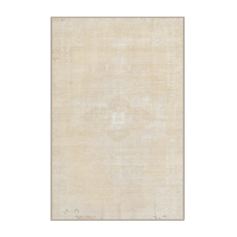 Tapis oriental crème / gris, Rectangle 2 pi x 3 pi