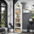 Brynesha 72.8'' H 6-Tier Narrow Bookshelf, Modern Display Shelving Storage Rack-346345816
