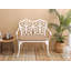 Banc en fonte d'aluminium avec coussin-2057082069