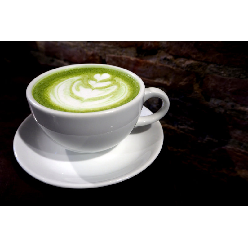 Matcha Green Tea - Wrapped Canvas Print, 30cm H x 46cm W x 3.8cm D
