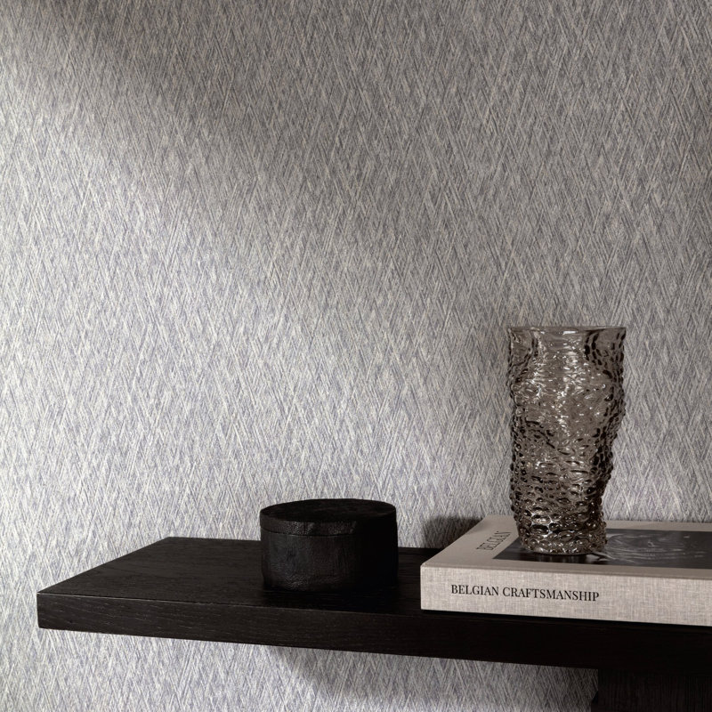 Very Collection Abstract Geometric Double Width 42-inches Wide Wallpaper Roll, Off-White